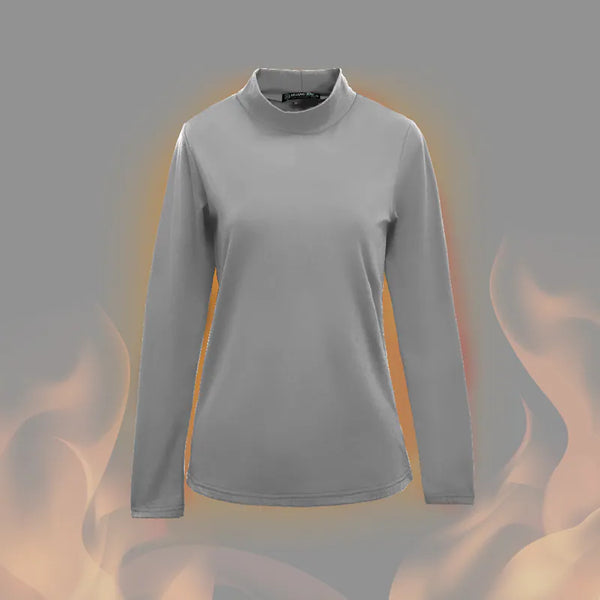 【H&J】高領速暖絨保暖衣3.0-淺灰｜MIT 台灣製造 台灣直送 (下單後3-5個工作天出貨)