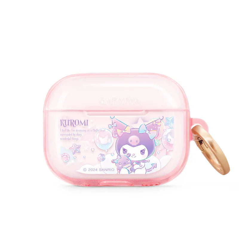 【Garmma】Kuromi 酷洛米-AirPods Pro/ Pro2 無線耳機保護套-小淘氣-SANRIO 三麗鷗｜台灣直送 (下單後3-5個工作天出貨)