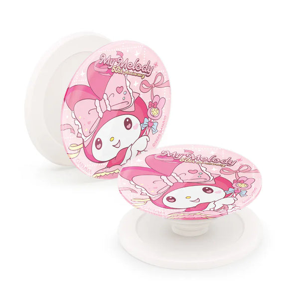 【Garmma】Melody 美樂蒂 50th-磁吸氣囊支架-SANRIO 三麗鷗｜台灣直送 (下單後3-5個工作天出貨)