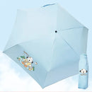 【Rain Love x 汪の小圓麵包坊】插畫家聯名 防曬輕棉花羽毛傘 台灣製造MIT (下單後7-9個工作天出貨)