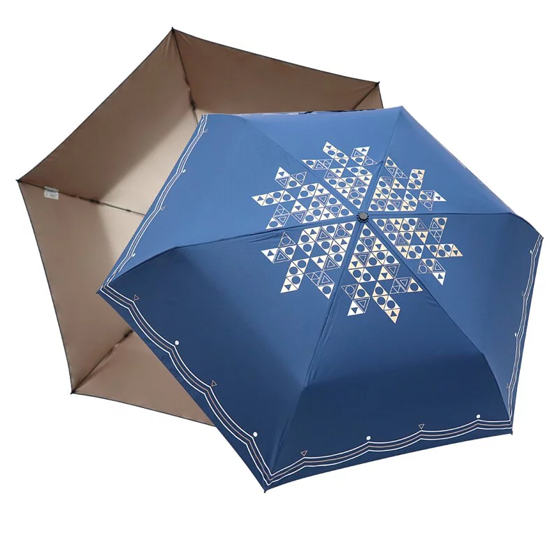 【Rain Love】環保紗降溫10度C碳纖三折傘 摩登 台灣製造MIT (下單後4-5個工作天出貨)