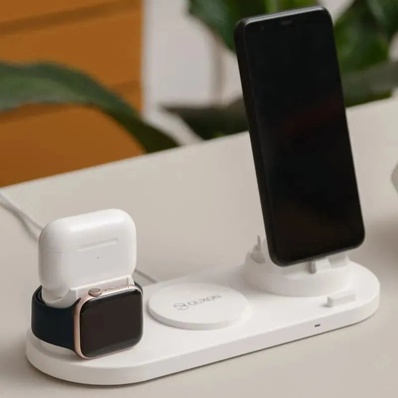 【GUXON古尚】六合一無線充電盤｜台灣直送 (下單後3-5個工作天出貨)