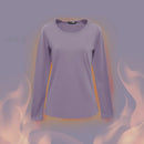 【H&J】圓領速暖絨保暖衣3.0-薰衣紫 發熱衣｜MIT 台灣製造 台灣直送 (下單後3-5個工作天出貨)