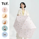 【Tcf】萌貓百科 全遮光 抗UV省力自動開收傘 (下單後5-7個工作天出貨)