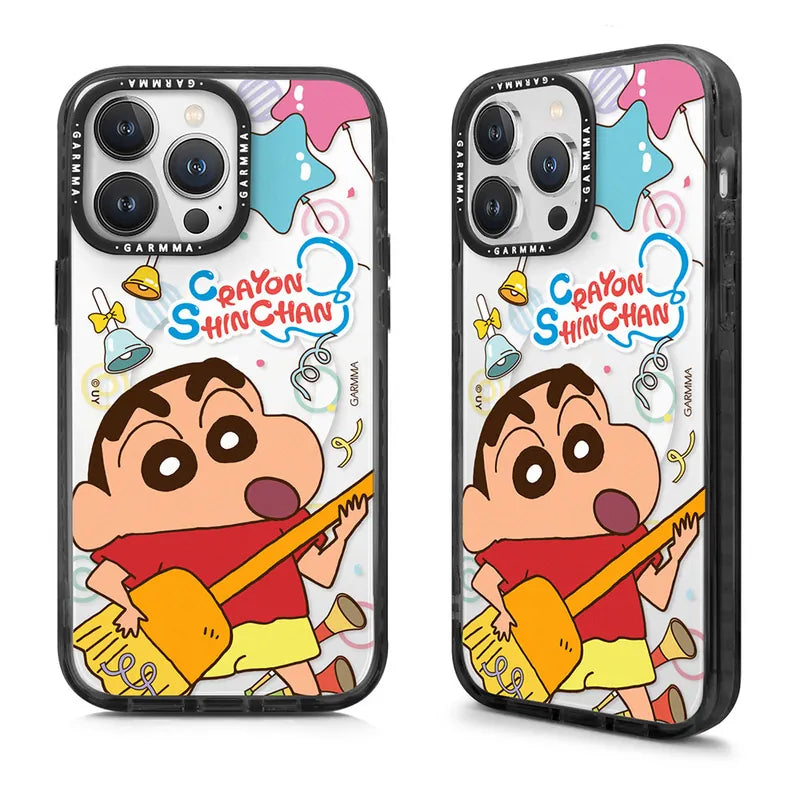 【Garmma】Crayon Shinchan 蠟筆小新-iPhone系列 磁吸款手機保護殼-派對時光-小新｜台灣直送