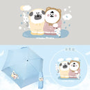 【Rain Love x Mikabu Studio 泡泡狗】插畫家聯名 防曬輕棉花羽毛傘 台灣製造MIT (下單後7-9個工作天出貨)