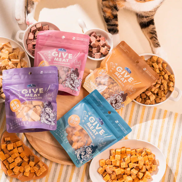 【倍力】TREAT TIME 100%天然原肉/機能零食凍乾 (下單後5-7個工作天出貨)