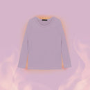 【H&J】小孩款 圓領速暖絨保暖衣-粉紫 發熱衣｜MIT 台灣製造 台灣直送 (下單後3-5個工作天出貨)