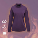 【H&J】高領速暖絨保暖衣3.0-深紫 發熱衣｜MIT 台灣製造 台灣直送 (下單後3-5個工作天出貨)