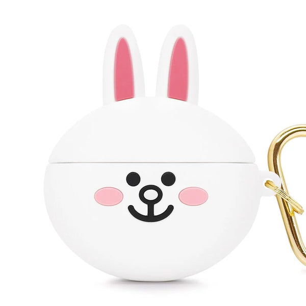 【Garmma】LINE FRIENDS-AirPods Pro 藍芽耳機盒保護套-兔兔｜台灣直送 (下單後3-5個工作天出貨)