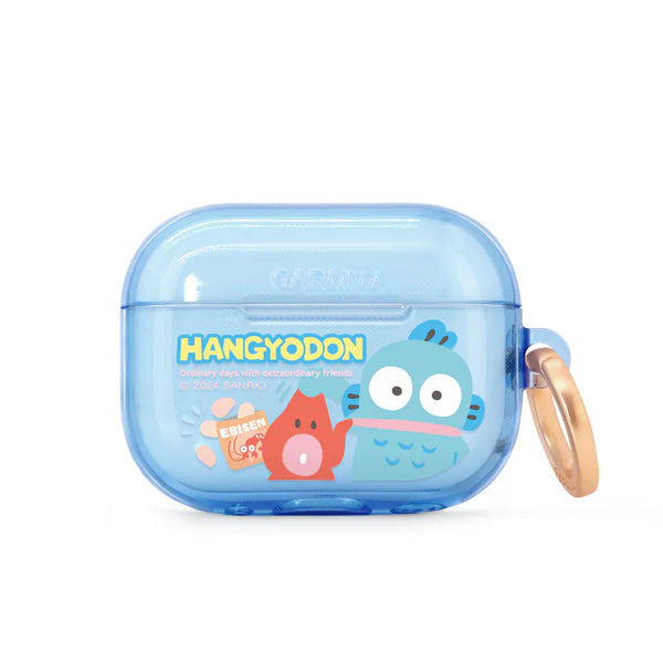 【Garmma】Hangyodon 人魚漢頓-AirPods Pro/ Pro2 無線耳機保護套-小調皮-SANRIO 三麗鷗｜台灣直送 (下單後3-5個工作天出貨)