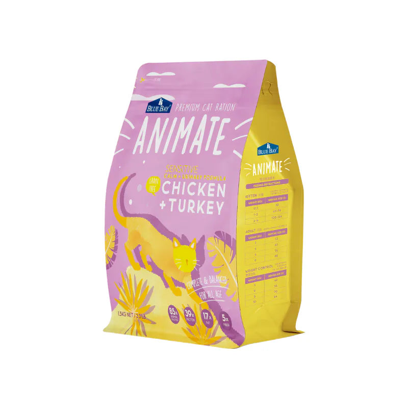 【倍力】Animate無穀貓飼料 1.5kg (下單後5-7個工作天出貨)