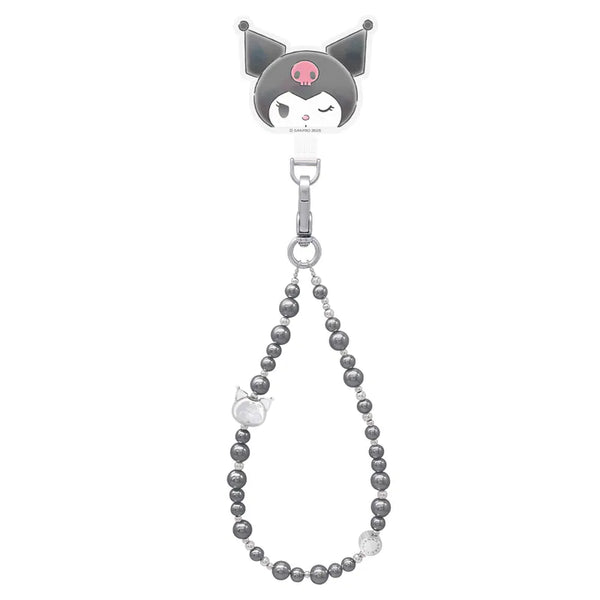 【Garmma】Kuromi 酷洛米-珍珠吊飾手機防丟掛繩-SANRIO 三麗鷗｜台灣直送 (下單後3-5個工作天出貨)