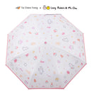 【Tcf】懶散兔與啾先生聯名款 初夏菓子防曬自動開收傘 (下單後5-7個工作天出貨)