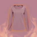 【H&J】方領速暖絨保暖衣3.0-櫻花粉 發熱衣｜MIT 台灣製造 台灣直送 (下單後3-5個工作天出貨)