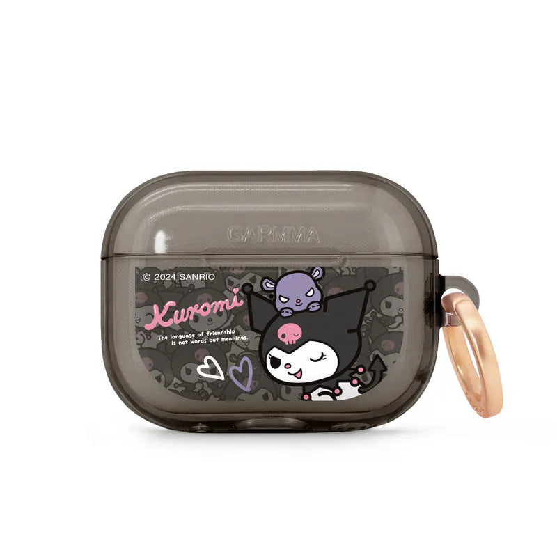 【Garmma】Kuromi 酷洛米-AirPods Pro/ Pro2 無線耳機保護套-小夥伴-SANRIO 三麗鷗｜台灣直送 (下單後3-5個工作天出貨)