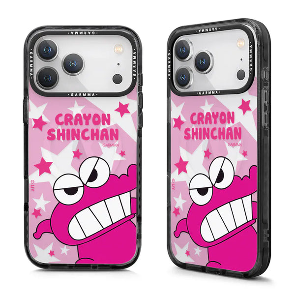 【Garmma】Crayon Shinchan 蠟筆小新-iPhone系列 磁吸款手機保護殼-哈囉巧克比｜台灣直送