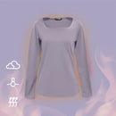 【H&J】方領速暖絨保暖衣3.0-淡紫 發熱衣｜MIT 台灣製造 台灣直送 (下單後3-5個工作天出貨)