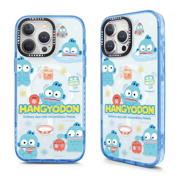 【Garmma】Hangyodon 人魚漢頓-iPhone系列 磁吸款手機保護殼-吃貨日記-SANRIO 三麗鷗｜台灣直送