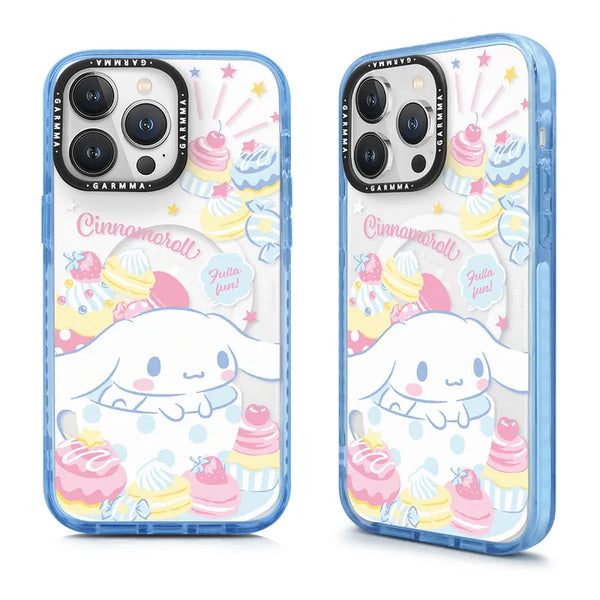 【Garmma】Cinnamoroll 大耳狗-iPhone系列 磁吸款手機保護殼-小點心時刻-SANRIO 三麗鷗｜台灣直送