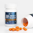 汪喵星球85% Omega-3機能魚油膠囊，心臟plus配方，白色塑膠瓶裝.
