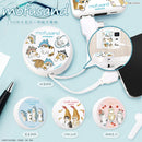 【Garmma】Mofusand 貓福珊迪-PD快充多合一伸縮充電線-鯊鯊貓貓｜台灣直送 (下單後3-5個工作天出貨)