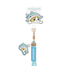 【Garmma】Mofusand 貓福珊迪-皮革吊飾扣環手機長背帶(手機掛繩)｜台灣直送 (下單後3-5個工作天出貨)