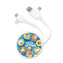 【Garmma】宇宙明星BT21-PD快充多合一伸縮充電線-夏日系列｜台灣直送 (下單後3-5個工作天出貨)