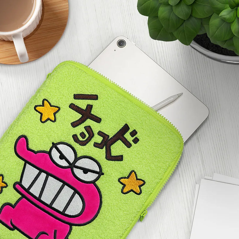 【Garmma】Shinchan 蠟筆小新-11吋平板電腦包-巧克比｜台灣直送 (下單後3-5個工作天出貨)