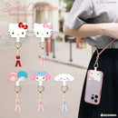 【Garmma】Hello Kitty-造型手機扣環背帶(手機掛繩)-紅色-SANRIO 三麗鷗｜台灣直送 (下單後3-5個工作天出貨)