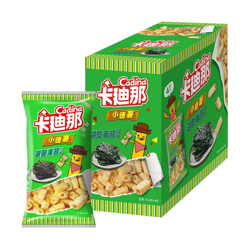 【卡迪那】小德薯湖鹽海苔口味 4入 (下單後2-3個工作天出貨)