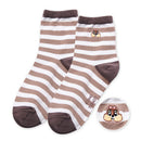 【Disney 奇奇蒂蒂】奇奇蒂蒂刺繡中筒羅紋襪-11|台灣製造 台灣直送  (下單後5-7個工作天出貨)