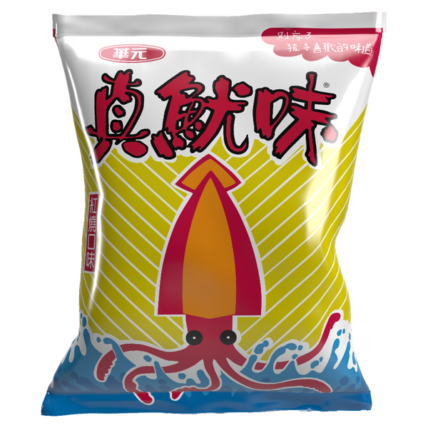 【華元】真魷味-紅燒口味 50g (下單後2-3個工作天出貨)