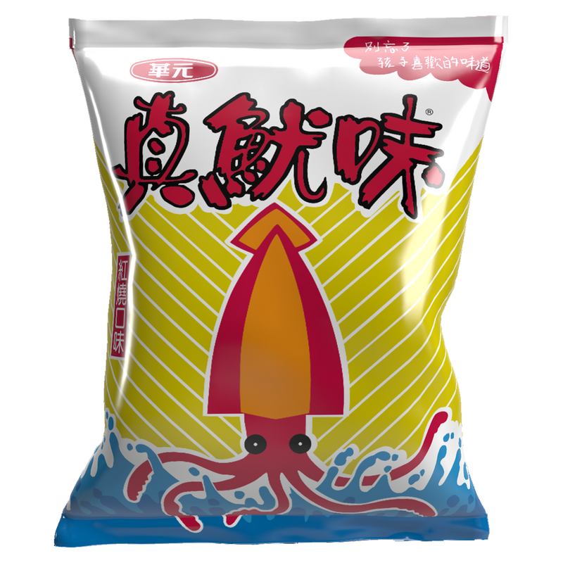 【華元】真魷味-紅燒口味 50g (下單後2-3個工作天出貨)