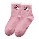 【Disney 米妮】米妮中筒羅紋襪-09|台灣製造 台灣直送  (下單後5-7個工作天出貨)