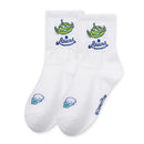 【Disney 三眼仔】甜點系列 三眼怪中筒羅紋襪-19|台灣製造 台灣直送  (下單後5-7個工作天出貨)