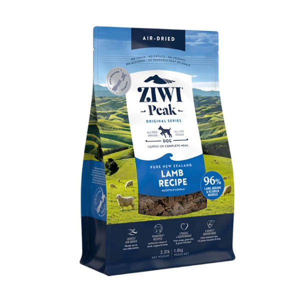 【ZIWI 巔峰】經典系列96%鮮肉狗糧-羊肉 1kg (下單後3-5個工作天出貨)