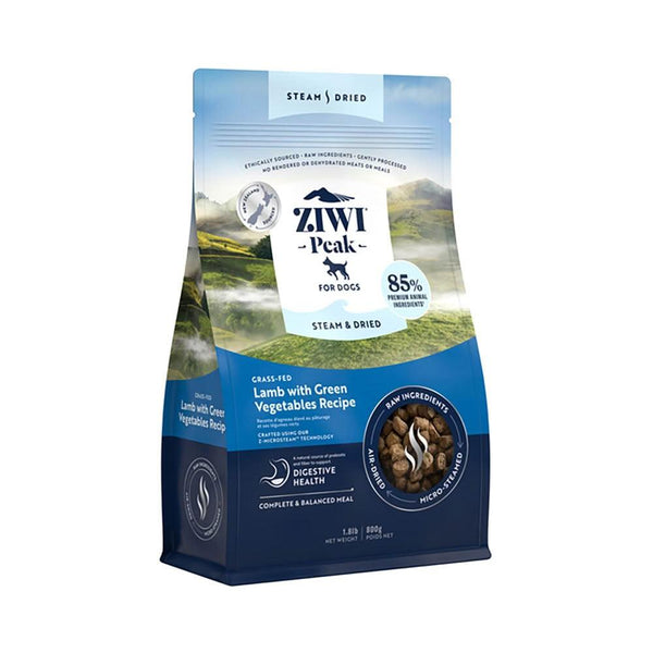 【ZIWI 巔峰】微蒸熟成狗糧-草飼羊 (下單後3-5個工作天出貨)