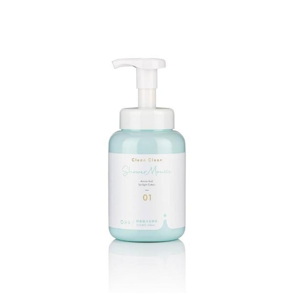 【淨淨】胺基酸沐浴慕斯：日光棉花 600ml (下單後3-5個工作天出貨)