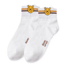 【Disney 小熊維尼】小熊維尼造型低筒襪-25|台灣製造 台灣直送  (下單後5-7個工作天出貨)