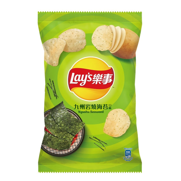【樂事】九州岩燒海苔口味洋芋片 85g (下單後2-3個工作天出貨)