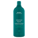 綠色瓶身AVEDA三重修復草本護髮素，200ml，簡約字體設計.