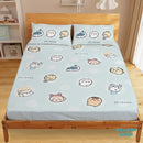 【Chiikawa 吉伊卡哇】可愛集會 - 床單枕套組 - Chiikawa 吉伊卡哇 |台灣製造 台灣直送