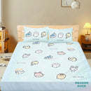 【Chiikawa 吉伊卡哇】可愛集會 - 床單枕套組 - Chiikawa 吉伊卡哇 |台灣製造 台灣直送