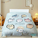 【Chiikawa 吉伊卡哇】可愛集會 - 薄被套/涼被/兩用被套 - Chiikawa 吉伊卡哇|台灣製造 台灣直送