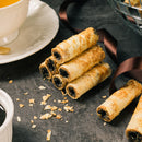 【鬍子國王】黑芝麻餡 法國奶油蛋捲隨手瓶 (下單後5-7個工作天出貨)