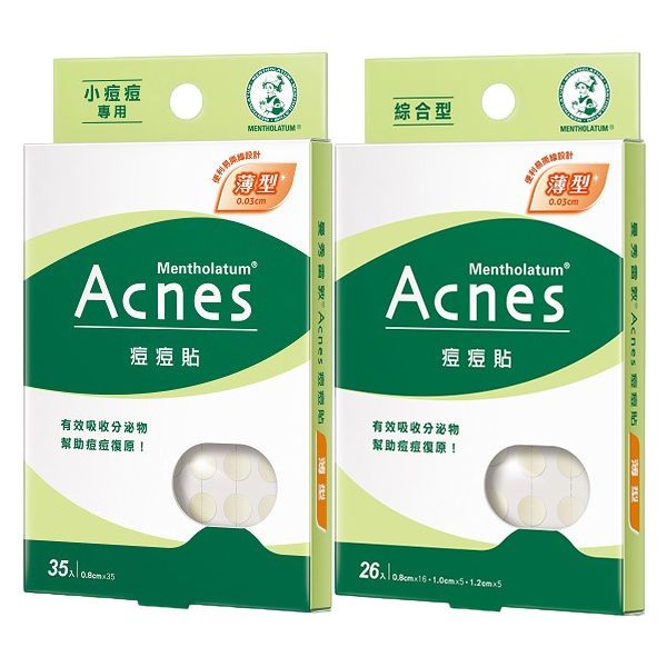 【Mentholatum 曼秀雷敦】ACNES痘痘貼(26入／35入)