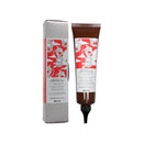 Davines棕色育髮啫喱管裝150ml，配銀色外盒，紅白圖案設計.