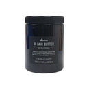 Davines黑色圓罐裝護髮髮膜，250ml容量，簡約白色英文標籤.