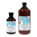 Davines達芬尼斯藍白標頭皮抗敏洗髮露250ml與1000ml兩款棕色瓶身.